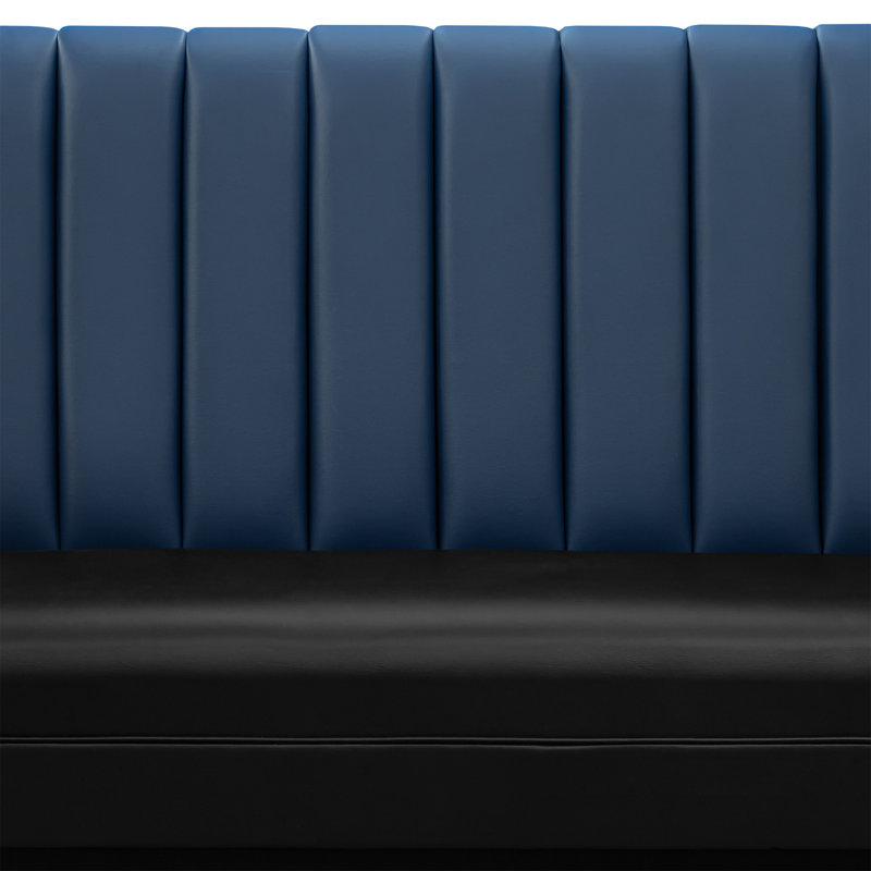 Banquette murale pour 2 personnes, Bleu académie
