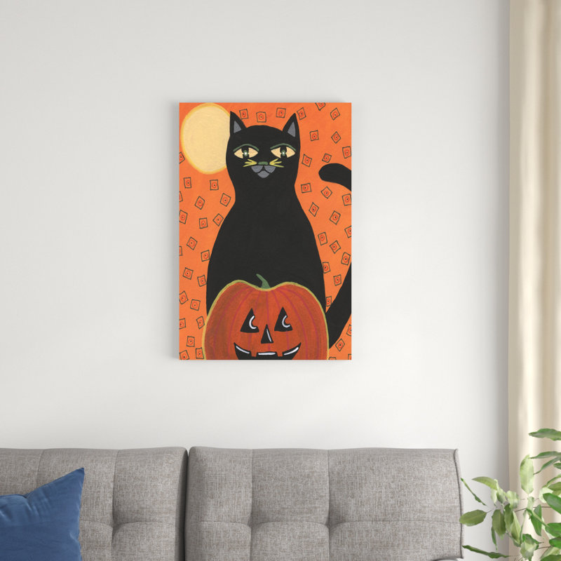 Halloween amusant V, H 30 po x l 20 po x P 1,25 po