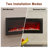 Hwang Wall Mounted/Recessed-in Ultra-Thin Electric Fireplace-1916877709