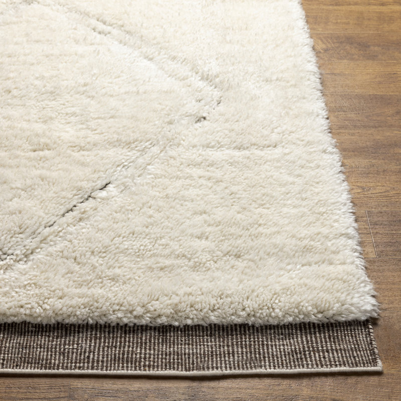Saesha Hand Knotted Wool Indoor Rug, Rectangle 2' x 3'
