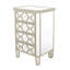 Table de chevet élégante à 4 tiroirs Freudenburg pour salon, chambre à coucher et vestibule