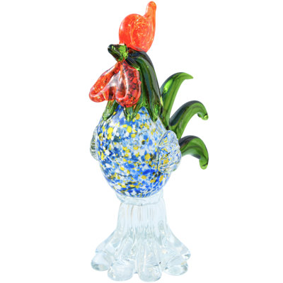 Alfredo Barbini Murano Animals Hourglass