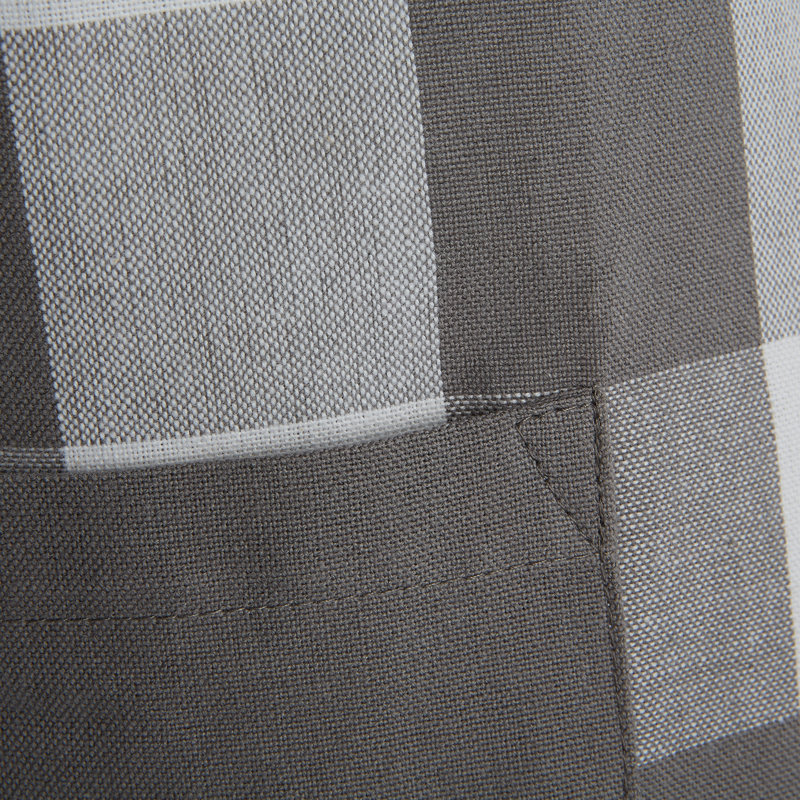 Tablier de cuisine à carreaux Wolsingham, Gris