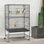 Cage en métal avec roulettes H 52 po Sevigny