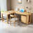 Rectangular Solid Wood desks-111621477-111621480-111621484