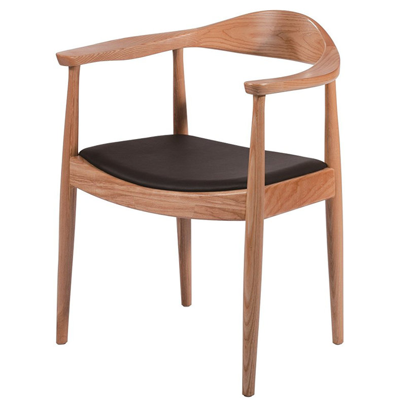 Chaise de patio avec coussin présidentielle Wilkinson, Naturel