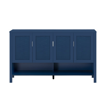Buffet de rangement 55,1 po avec 4 portes