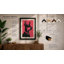 Dog in Silhouette Modern - Framed Print-746015580-746015571