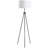 Cravelle Traditional Tripod Floor Lamp with E26 Socket and Steel Frame