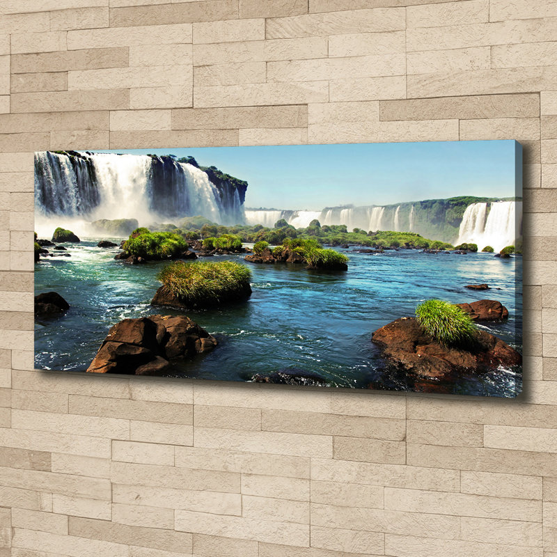 Waterfall Igaz - Wrapped Canvas Print