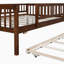 Lit de jour en bois avec couchette et garde-corps-119634578-130104833