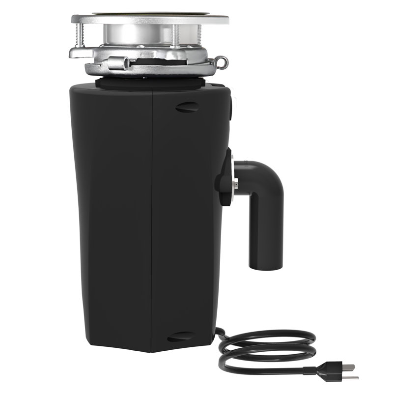 TITAN SLIM-LINE 3/4 HP Continuous Feed Garbage Disposal with Cord
