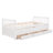 Daybed with Trundle, Functional Storage, Sleek Upholstery for Space-Saving Versatility in Any Room-1053531995