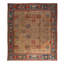 Multicolored Antique Persian Oushak Rug - 16'5" x 18'7"