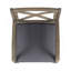 Chaise avec 2 coussins Perla