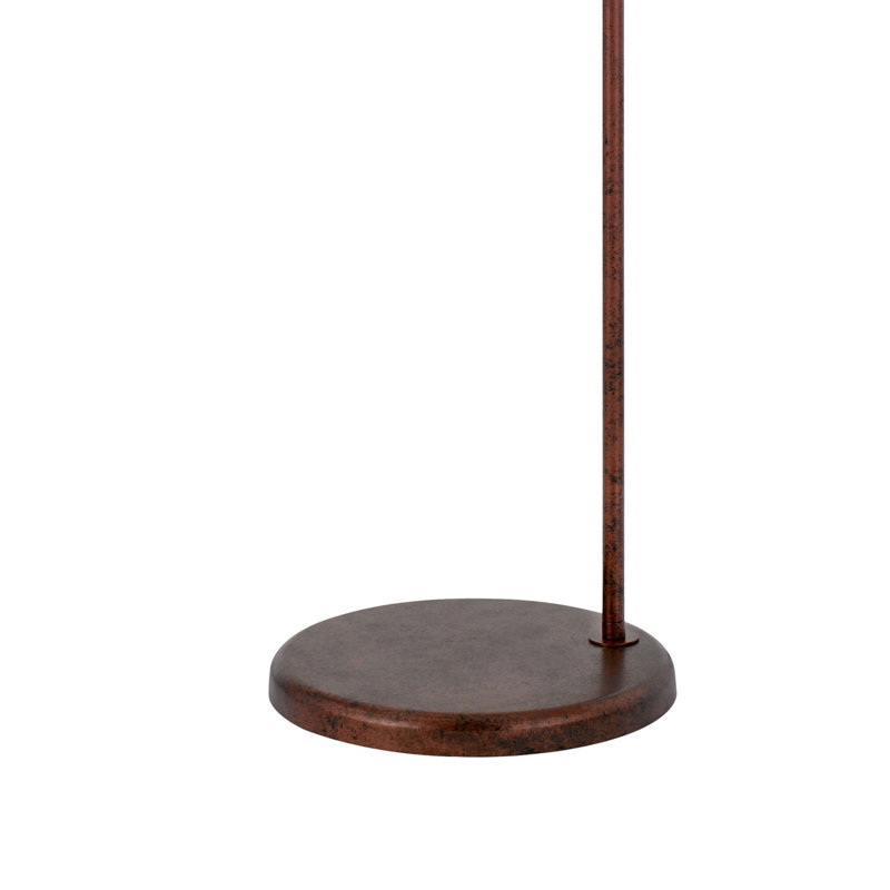 Bojislav 65'' Brown Arched Floor Lamp