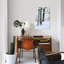 Deux arbres couverts de neige sont imprimés sur toile-32497914-72122398-72122399