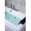 Dennis 1700mm x 750mm Corner Whirlpool Acrylic Bathtub with Tap