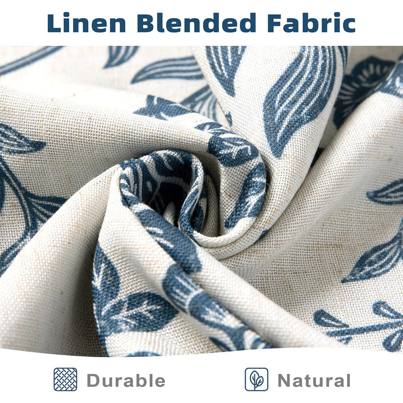 DriftAway Twyla Linen Blackout Curtain Panel