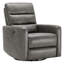 Fauteuil inclinable électrique pivotant en cuir Bela Mila (ensemble de 2)-121439019