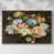 Toile avec cadre en bois naturel