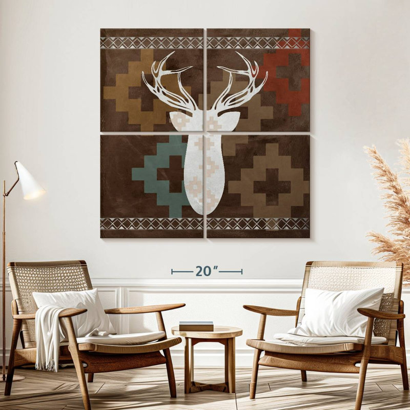 Brampt Deer Rack, 57" H x 57" W