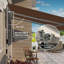Auvent de terrasse à inclinaison manuelle-40096609-112025335