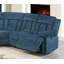 Upholstered 57 " Chenille Power Reclining Sectional