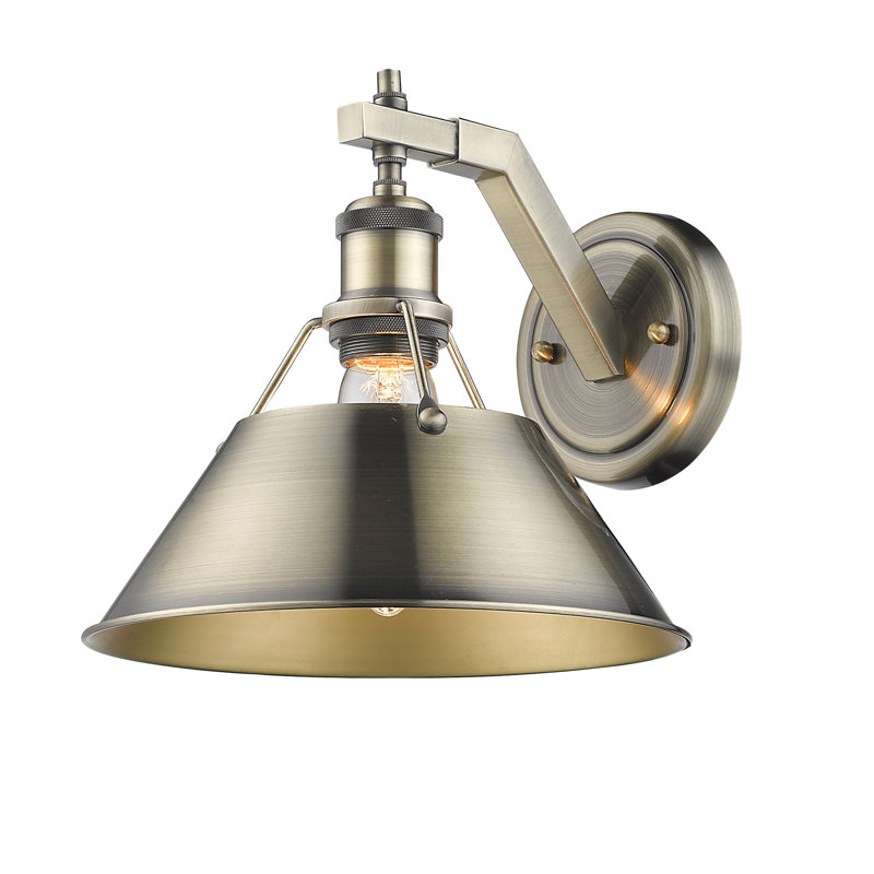 Addisynn Steel Spotlight, Aged Brass, Aged Brass