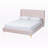 Jacqeuline Upholstered Wingback Bed-1025458477