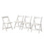 Chaise pliante rembourrée