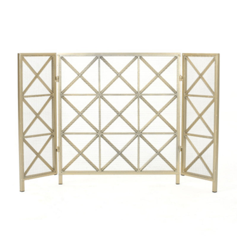 Iron Fireplace Screen