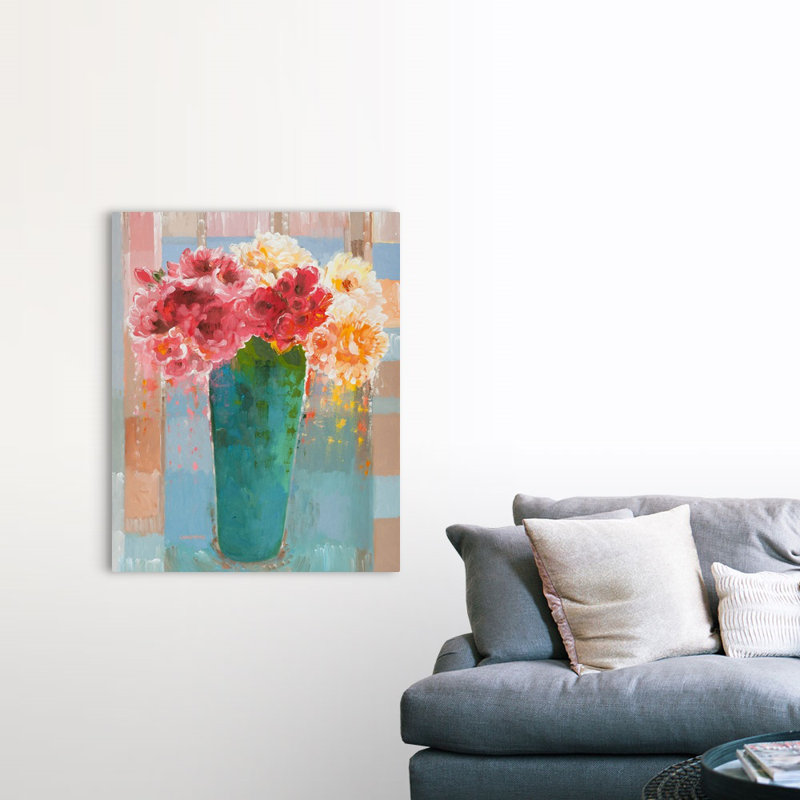 « Regal & romantic » par Hooshang Khorasani, reproduction d’art sur toile, Toile tendue, H 45 po x l 36 po x P 1,25 po