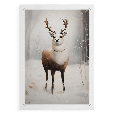 Christmas Holiday Art -Series 2-CLXVI -Canvas Print Only - NOT FRAMED
