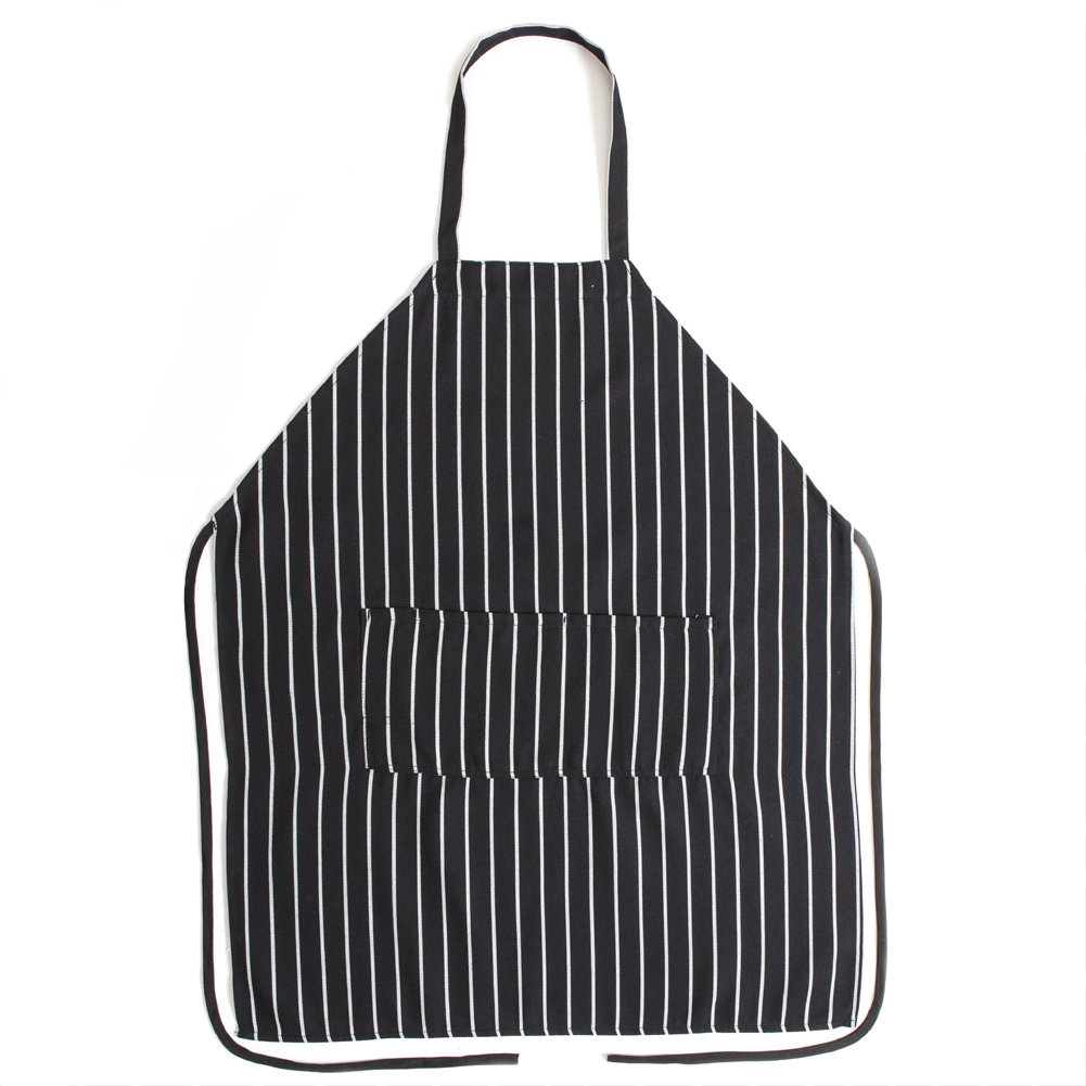 Gracie Oaks Birthday Striped Bib Apron | Wayfair