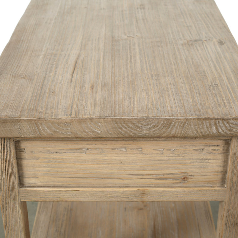 Helana 28'' W Solid Wood Console Table