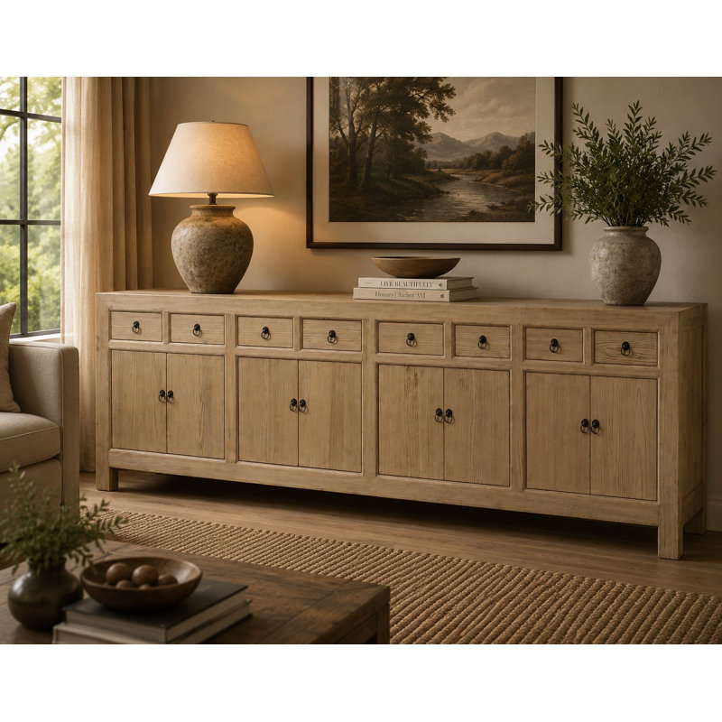 119'' Sideboard, Brown