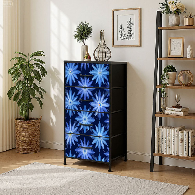 Commode à 4 tiroirs avec rangement à 4 tiroirs