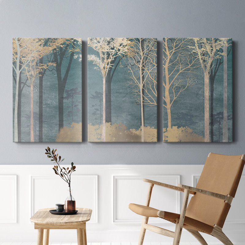 " Into The Woods " 3 - Pieces, 60" H x 40" W x 1" D