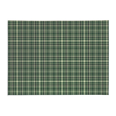 Rocky Tartan Non-Slip Outdoor Rug