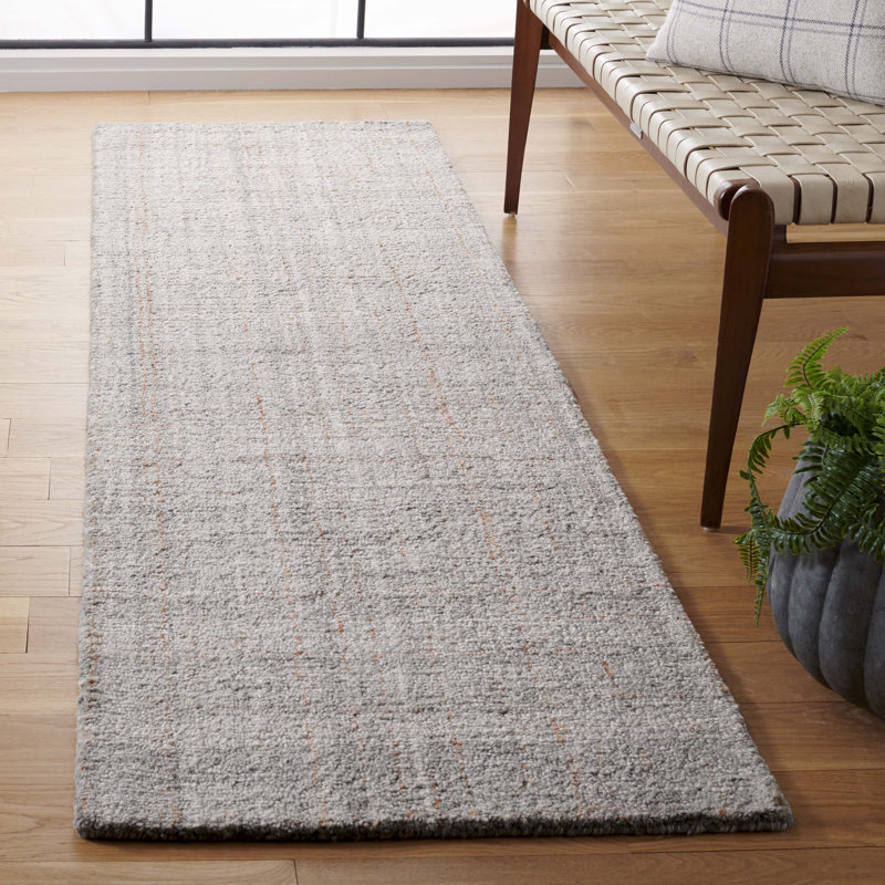 Abstract Hand Tufted Performance Rug, Runner 2'3" x 8'