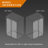 60" W x 76" H Sliding Frameless Shower Door with 5/16" (8mm) Clear Tempered Safety Glass, ANSI Z97.1 Certified for Bathroom-422101988