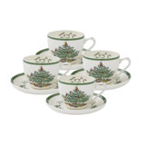 7 Oz Teacup & Saucer