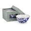 Cobalt Swirl Enamelware Rice Bowl