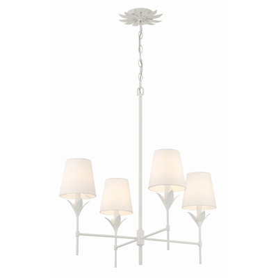 Iron 4-Light Chandelier