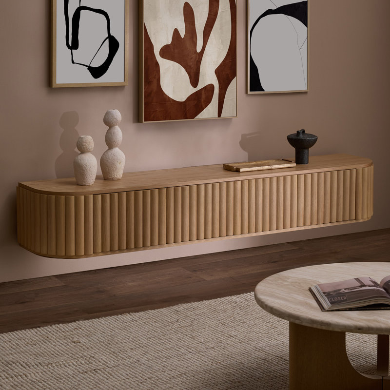 Hayley Console for TVs up to 50", Oak