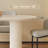 55.11" Modern Rectangle Cream White Dining Table Set with 6 Chairs for Kitchen, Bar, Living Room-418289499-423033009