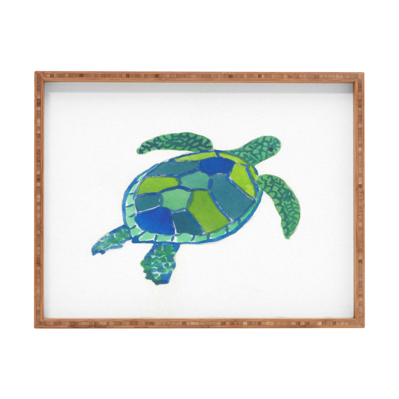Bamboo Tray, 2" H x 18" W x 14" D