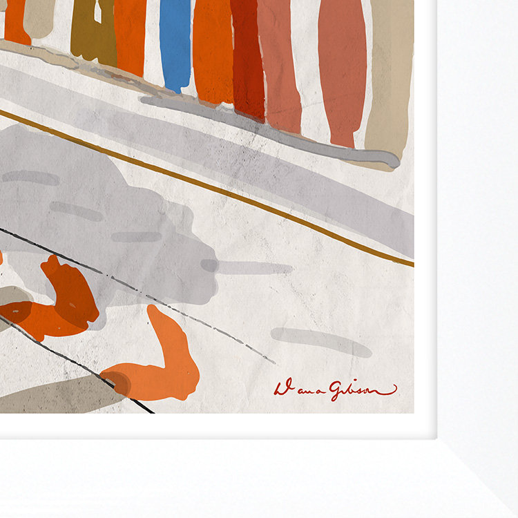 Noble Dog Print by Dana Gibson