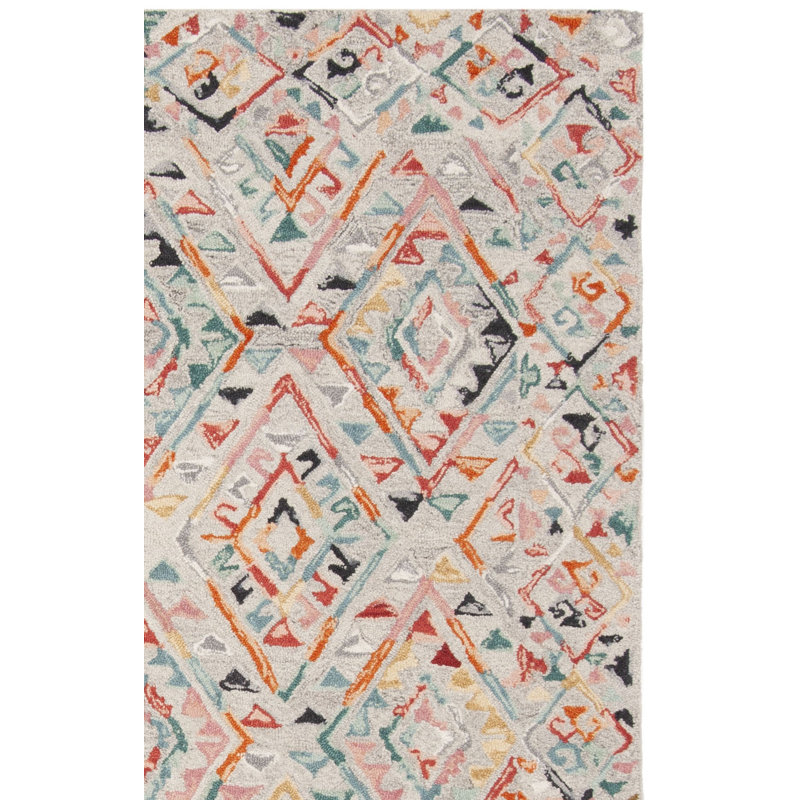 Sturgill Hand Tufted Wool And Cotton Southwestern Rug, Runner 2'3" x 7'